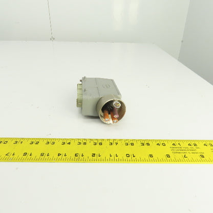 Harting HAN-D64F Power Connector Female 64-Pin 10A 250V W/Hood