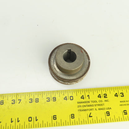 Martin 19L050 Belt Timing Pulley 1/2" Wide 3/8" Pitch 19 Teeth 3/4" Keyed Bore