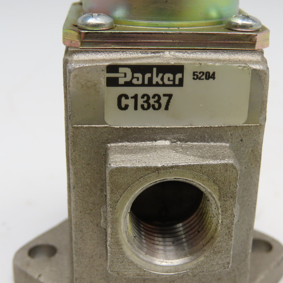 Parker C1337 3/8" NPT 2 Position Cam Plunger Pneumatic Switch
