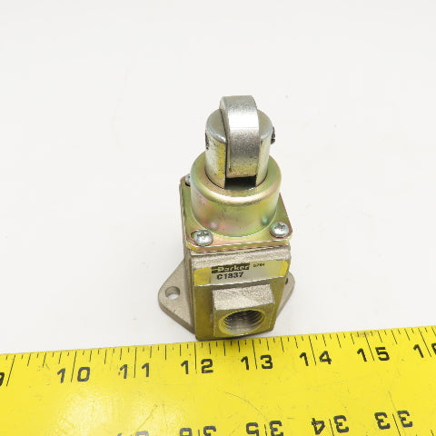 Parker C1337 3/8" NPT 2 Position Cam Plunger Pneumatic Switch