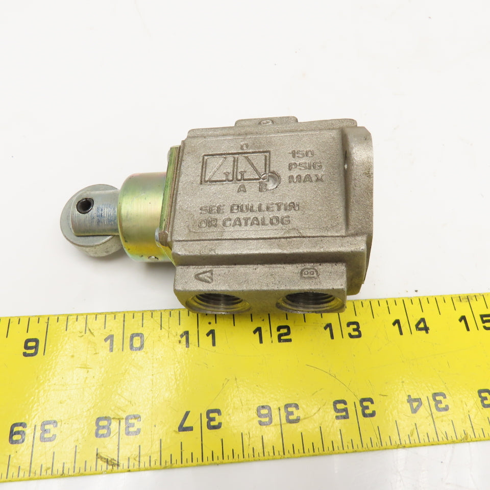 Parker C1337 3/8" NPT 2 Position Cam Plunger Pneumatic Switch