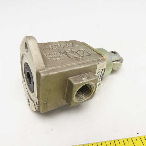 Parker C1337 3/8" NPT 2 Position Cam Plunger Pneumatic Switch