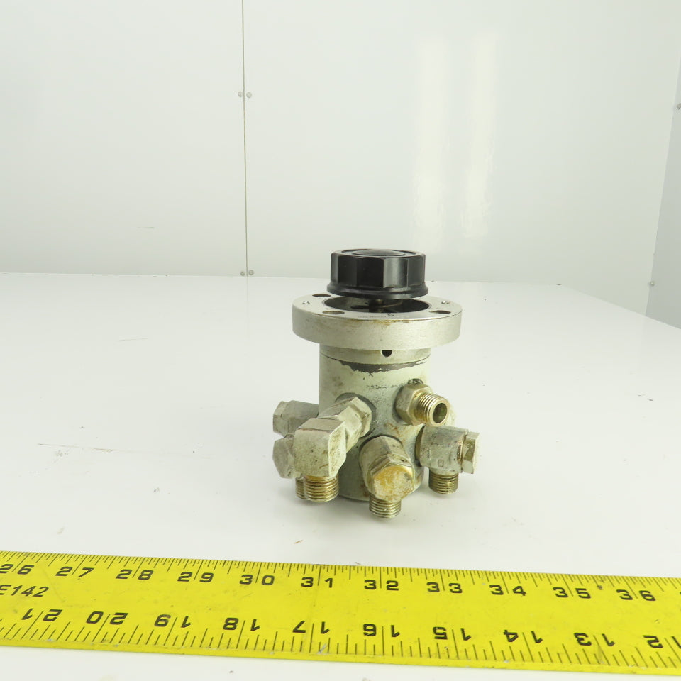 Hydac MS4A2.1/S08 Multi-Station Gauge Isolator Valve 6-Position Push To Read