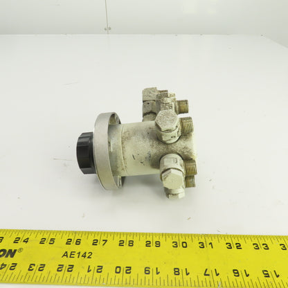 Hydac MS4A2.1/S08 Multi-Station Gauge Isolator Valve 6-Position Push To Read