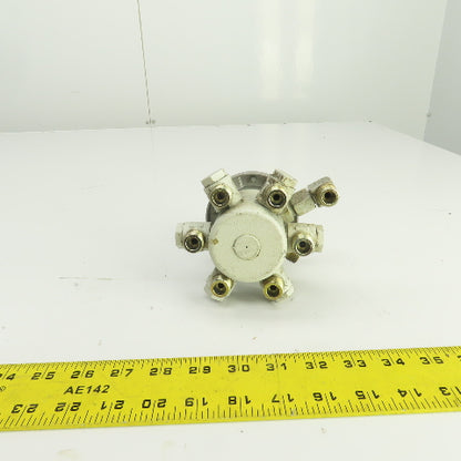 Hydac MS4A2.1/S08 Multi-Station Gauge Isolator Valve 6-Position Push To Read