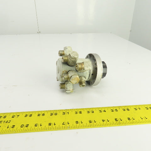 Hydac MS4A2.1/S08 Multi-Station Gauge Isolator Valve 6-Position Push To Read