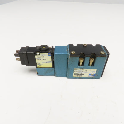 MAC MV-A1C-A111-PM-111JD 4/2 Position Pneumatic Valve 120V Coil