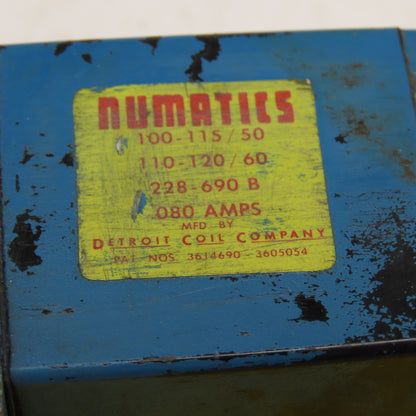 Numatics 152SS600K 5/3 Position Closed Center Pneumatic Solenoid Valve 120V Coil