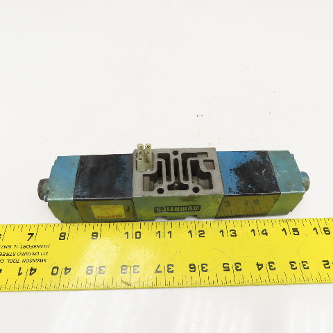 Numatics 152SS600K 5/3 Position Closed Center Pneumatic Solenoid Valve 120V Coil