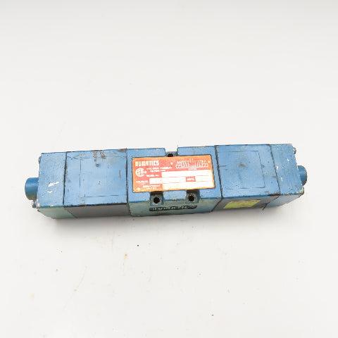 Numatics 152SS600K 5/3 Position Closed Center Pneumatic Solenoid Valve 120V Coil