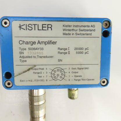 Kistler 5039AY33 Charge Amplifier Module (Range I) 20,000 pC