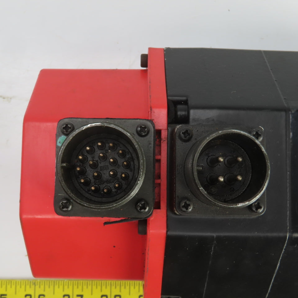 GE Fanuc A06B-0127-B075#U000 1.0Kw ac Servo Motor 140V 2000RPM