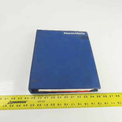 Krauss Maffei KM 150/ 390 55 CZ HV Injection Molding Technical Documentation