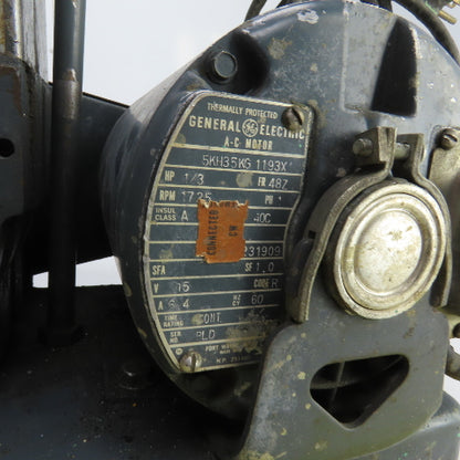 Robinair 15021 1/3HP Belt Driven Vacuum Pump 115V Single Phase 1725RPM