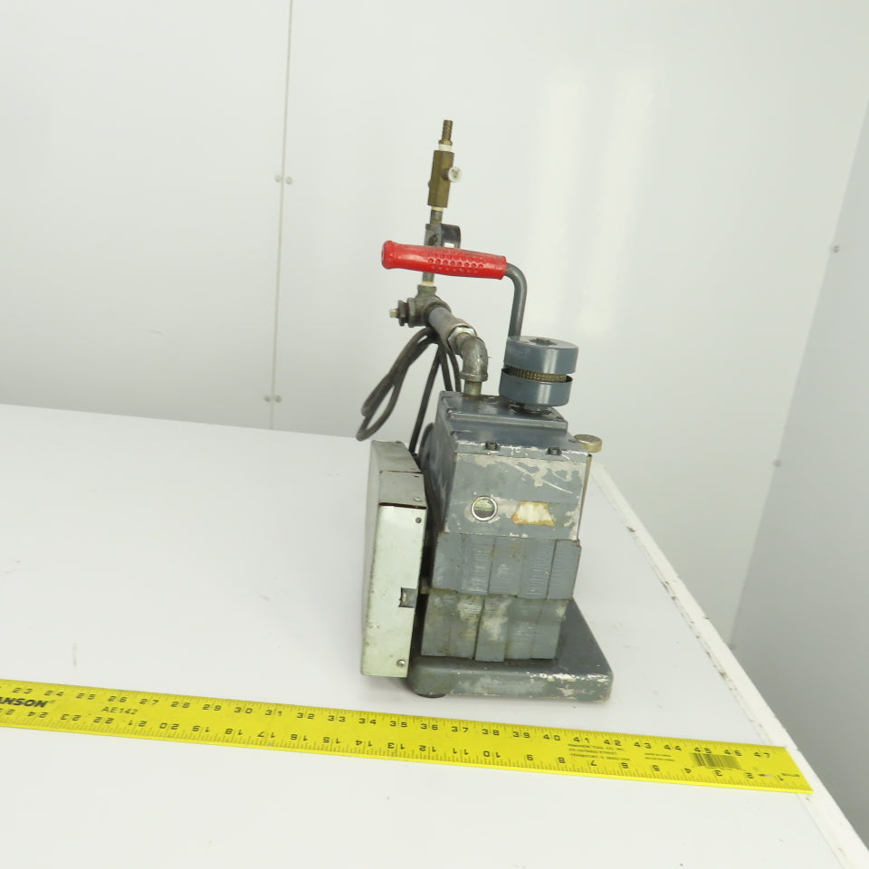 Robinair 15021 1/3HP Belt Driven Vacuum Pump 115V Single Phase 1725RPM