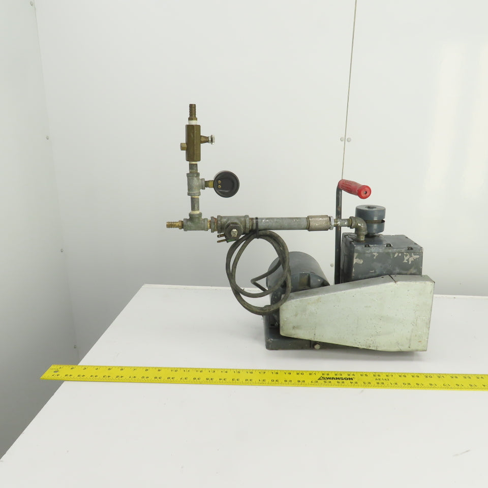 Robinair 15021 1/3HP Belt Driven Vacuum Pump 115V Single Phase 1725RPM