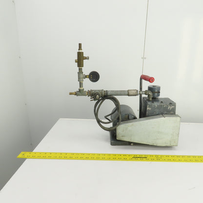 Robinair 15021 1/3HP Belt Driven Vacuum Pump 115V Single Phase 1725RPM
