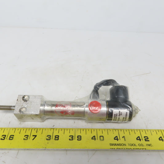 Bimba BF-040-8-LSC Pneumatic Cylinder 3/4" Bore 1/2" Stroke W/175 MOPD Valve