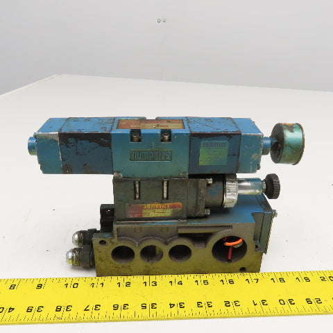 Numatics 152S3400K 4/2 Position Double Solenoid Valve Assembly 120V Coil