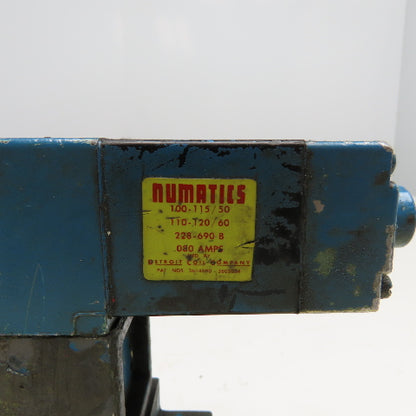 Numatics 152S3400K 4/2 Position Double Solenoid Valve Assembly 120V Coil