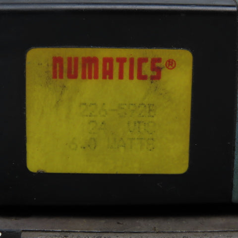 Numatics 081SA400M 2 Position Single Solenoid Valve Bank Flexi Block 24VDC Coil