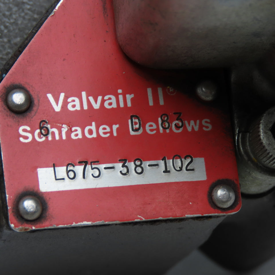 Shrader Bellows L675-38-102 4/2 Position Pneumatic Solenoid Valve 120V Coil