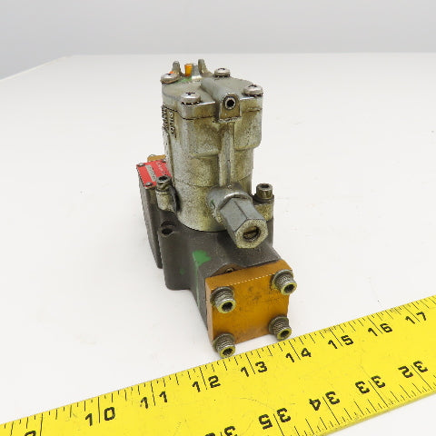 Shrader Bellows L675-38-102 4/2 Position Pneumatic Solenoid Valve 120V Coil