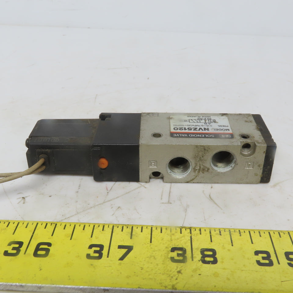 SMC NVZ5120 Pneumatic Solenoid Control Valve 120V Coils