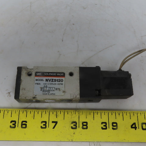 SMC NVZ5120 Pneumatic Solenoid Control Valve 120V Coils