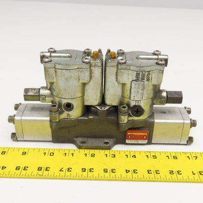 Shrader Bellows L4252921153 Pneumatic Double Solenoid Valve 120V Coil