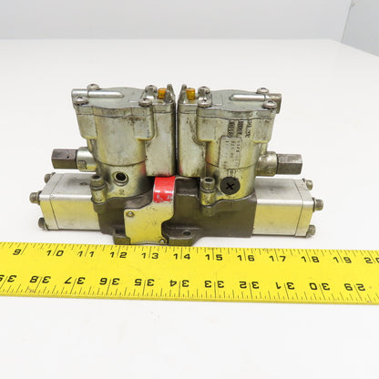 Shrader Bellows L4252921153 Pneumatic Double Solenoid Valve 120V Coil