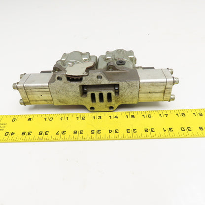 Shrader Bellows L4252921153 Pneumatic Double Solenoid Valve 120V Coil