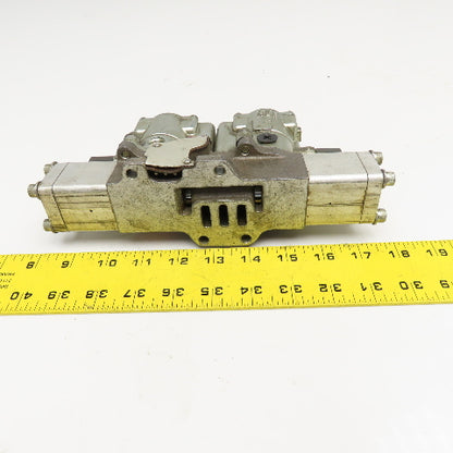 Shrader Bellows L4252921153 Pneumatic Double Solenoid Valve 120V Coil