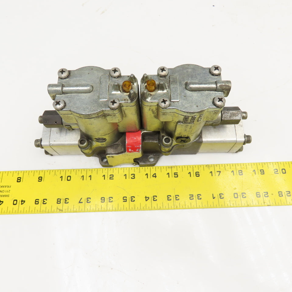 Shrader Bellows L4252921153 Pneumatic Double Solenoid Valve 120V Coil