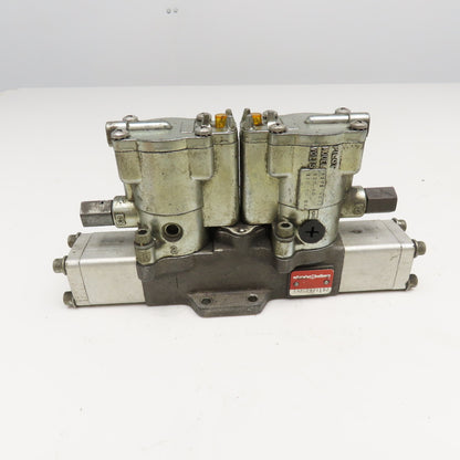 Shrader Bellows L4252921153 Pneumatic Double Solenoid Valve 120V Coil