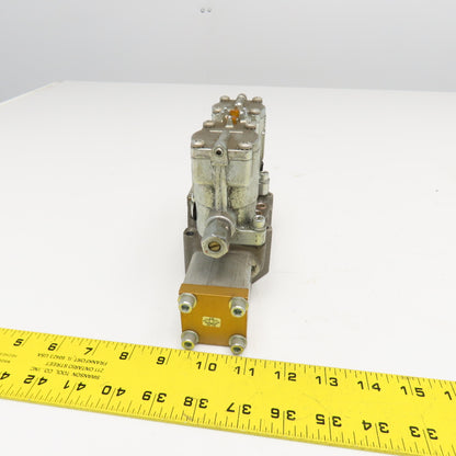 Shrader Bellows L6653922153 Pneumatic Double Solenoid Valve 120V Coil