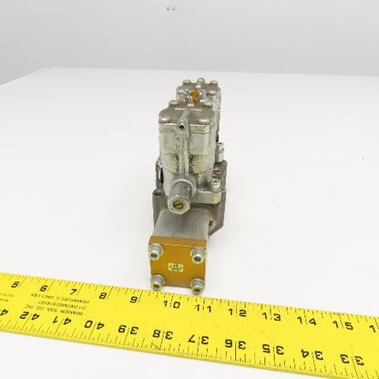 Shrader Bellows L6653922153 Pneumatic Double Solenoid Valve 120V Coil
