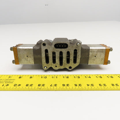 Schrader Bellow L665-39-211 Double Solenoid Pneumatic Valve 120V Coil