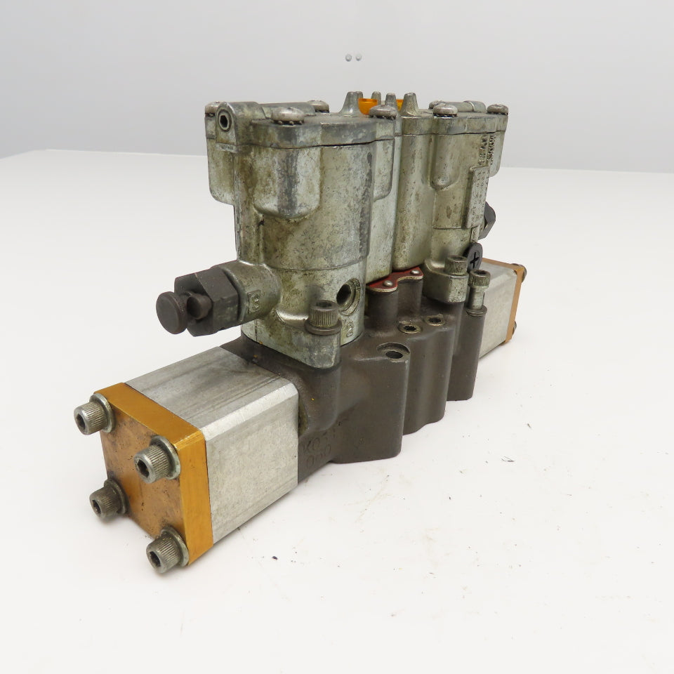 Schrader Bellow L665-39-211 Double Solenoid Pneumatic Valve 120V Coil