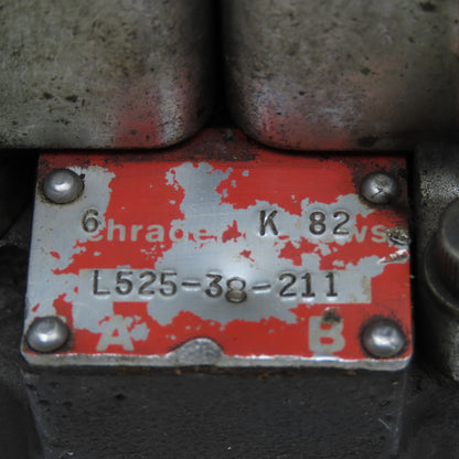 Schrader Bellow L525-38-211 Double Solenoid Pneumatic Valve 120V Coil