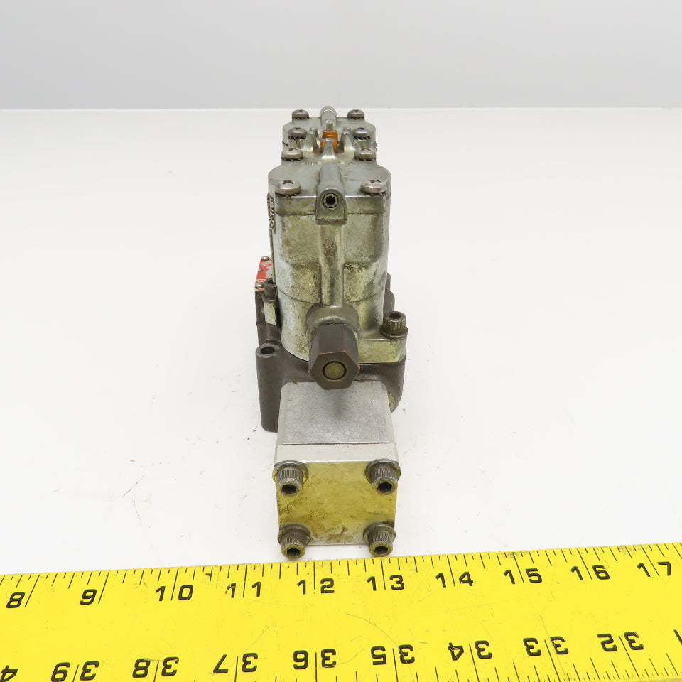 Schrader Bellow L525-38-211 Double Solenoid Pneumatic Valve 120V Coil