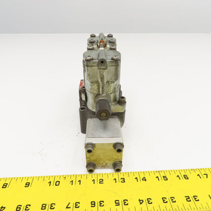 Schrader Bellow L525-38-211 Double Solenoid Pneumatic Valve 120V Coil