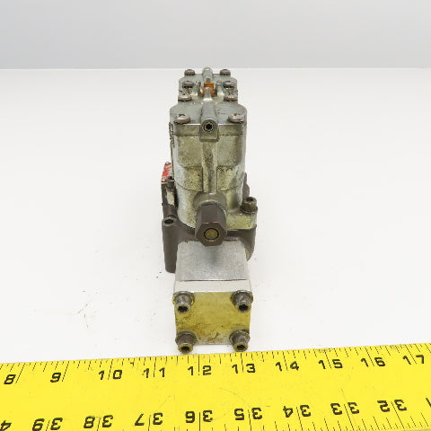 Schrader Bellow L525-38-211 Double Solenoid Pneumatic Valve 120V Coil