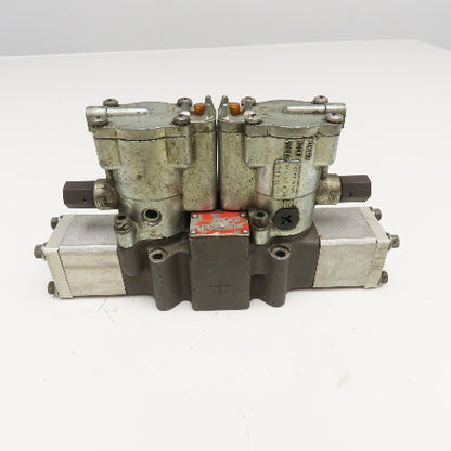 Schrader Bellow L525-38-211 Double Solenoid Pneumatic Valve 120V Coil