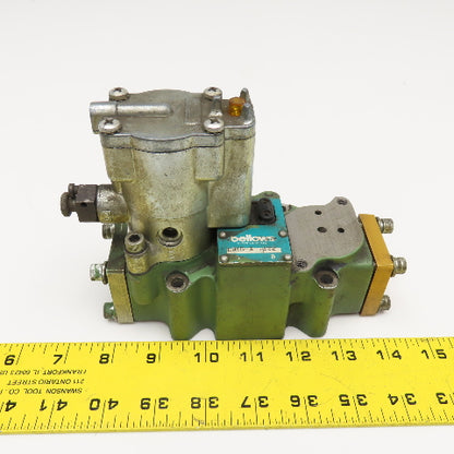 Schrader Bellow L515-3-102 Double Solenoid Pneumatic Valve Missing Coil 120V