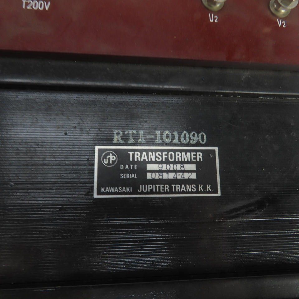 Kawasaki Jupiter Machine Transformer HV 200/220 LV 100/60/50/19 3PH Makino MGW-E