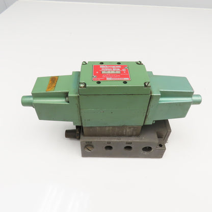 Schrader Bellow 3 DSA4 K Double Solenoid Pneumatic Valve 120VCoil