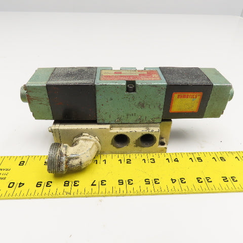 Numatics 152SS5000 3 Position Double Solenoid Valve 120V