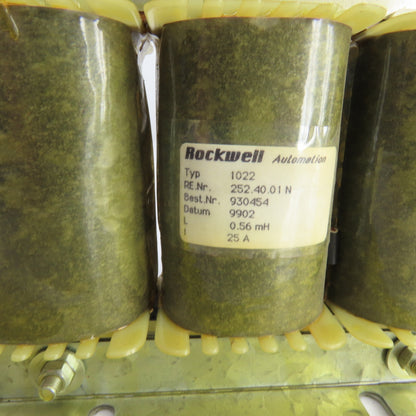 Rockwell Automation Typ 1022 252.40.01 N 25A Transformer 0.56 mH