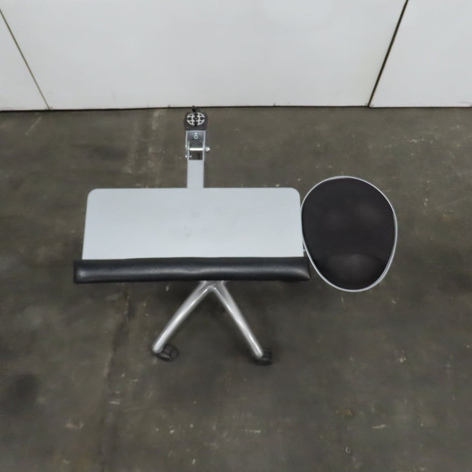 Portable Free Standing Computer Keyboard& Mouse Pedestal Stand Adjustable Height